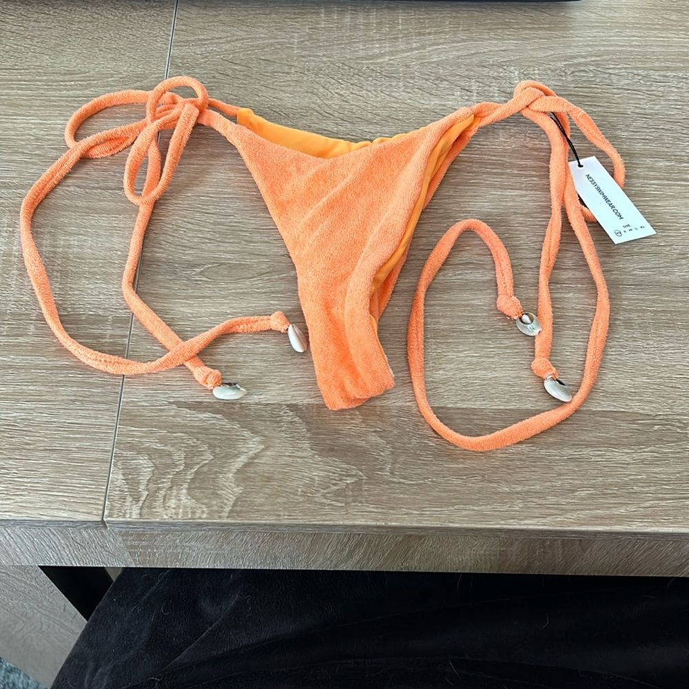 Nessy swimwear terry cloth bikini bottom